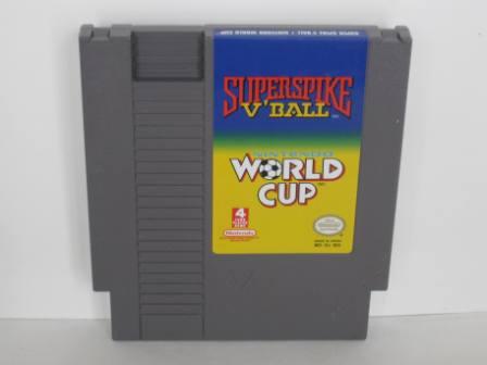 Super Spike VBall/World Cup Soccer - NES Game